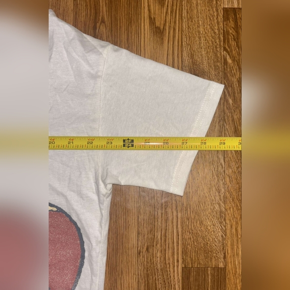 HOLLISTER SNOOPY Cream Color Sleepwear Tee xxsmall NEW! - Picture 10 of 13